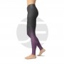 Ombre Hexagon Pattern Leggings