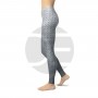 Grated Metal Texture Leggings