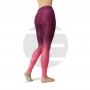 Ombre Hexagon Pattern Leggings