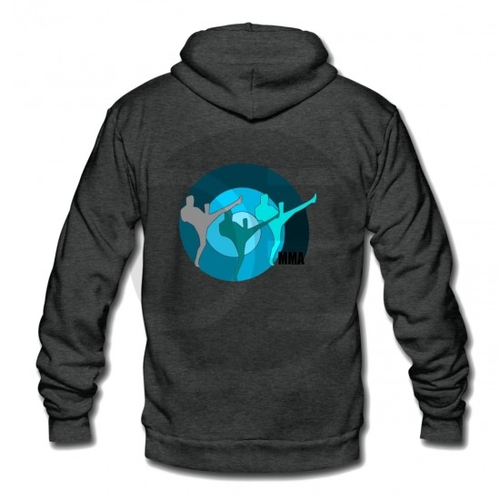 MMA Unisex Fleece Zip Hoodie